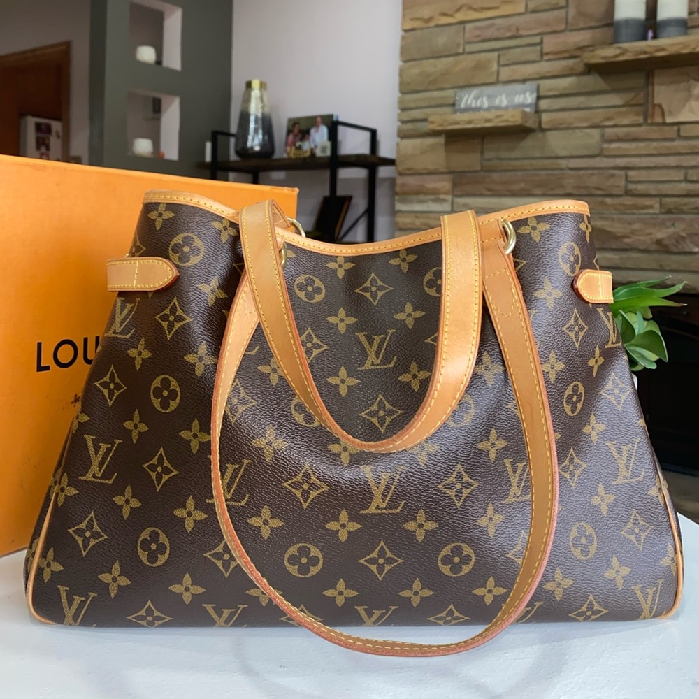 Louis Vuitton Brown Monogram Tote Bag